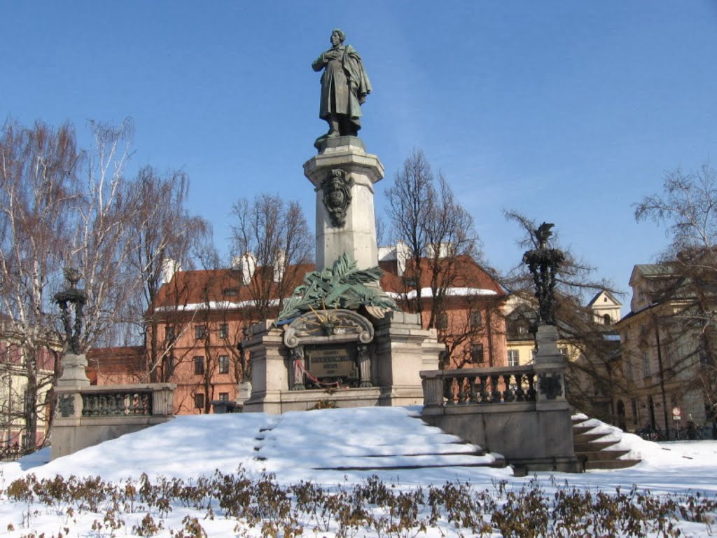 Pomnik Adama Mickiewicza w Warszawie