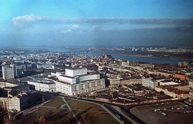 Teatr Wielki od strony Ogrid Saskiego