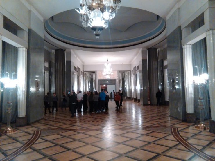 Klub Globtrotera w kuluarach Teatru Wielkiego. Foto: Liliana Kołłątaj