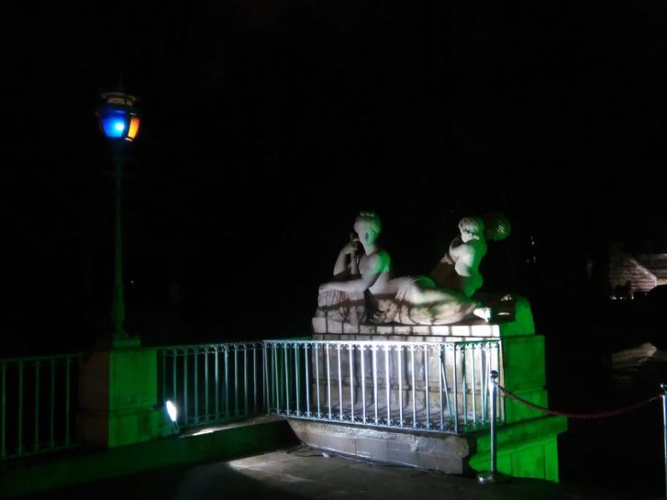 Zimowy Wieczór Światła w Łazienkach. Foto: Liliana Kołłątaj