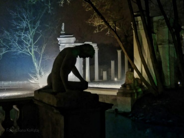 Zimowy Wieczór Światła w Łazienkach. Foto: Liliana Kołłątaj