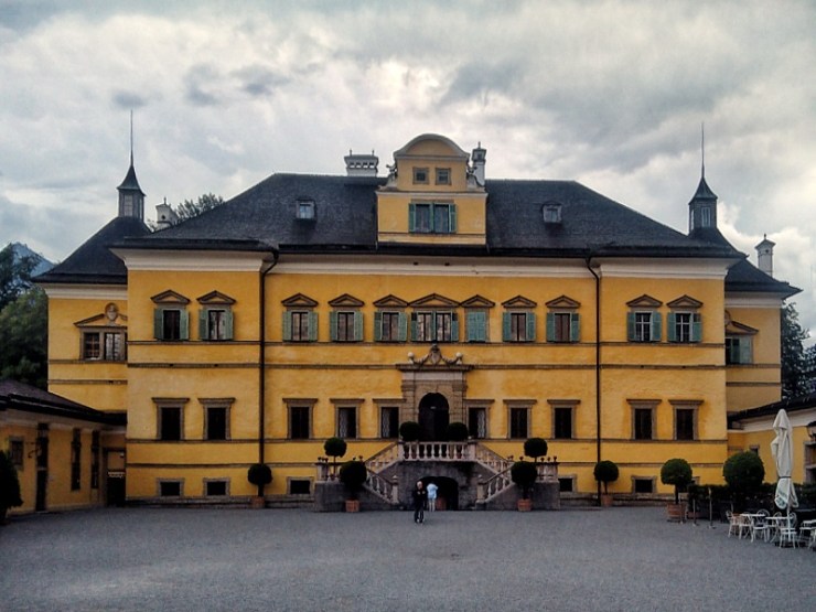 Hellbrunn. Pałac arcybiskupa. Foto Liliana Kołłątaj