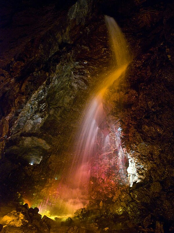 WODOSPAD W KOPALNI W ZŁOTYM STOKU