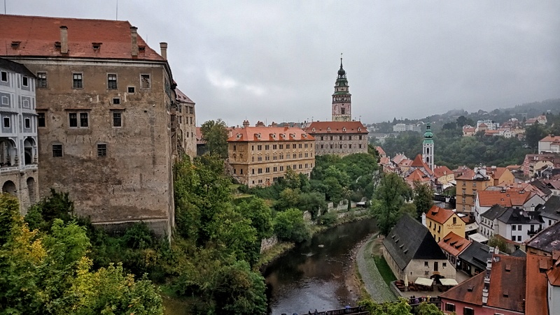 Czeski Krumlov - zamek. Foto: Liliana Kołłątaj
