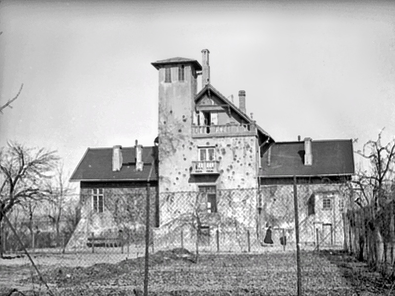 Warszawa willa Merliniego 1948-49