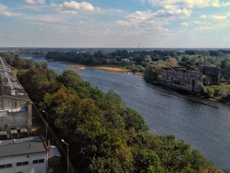 Twierdza Modlin. Widok z Wieży Czerwonej