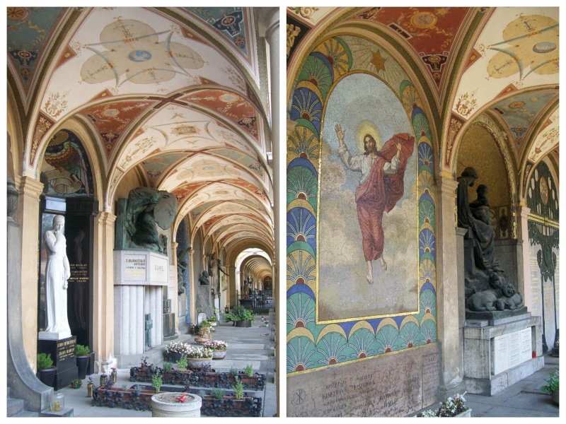 Praga, Wyszehrad. Cmentarz