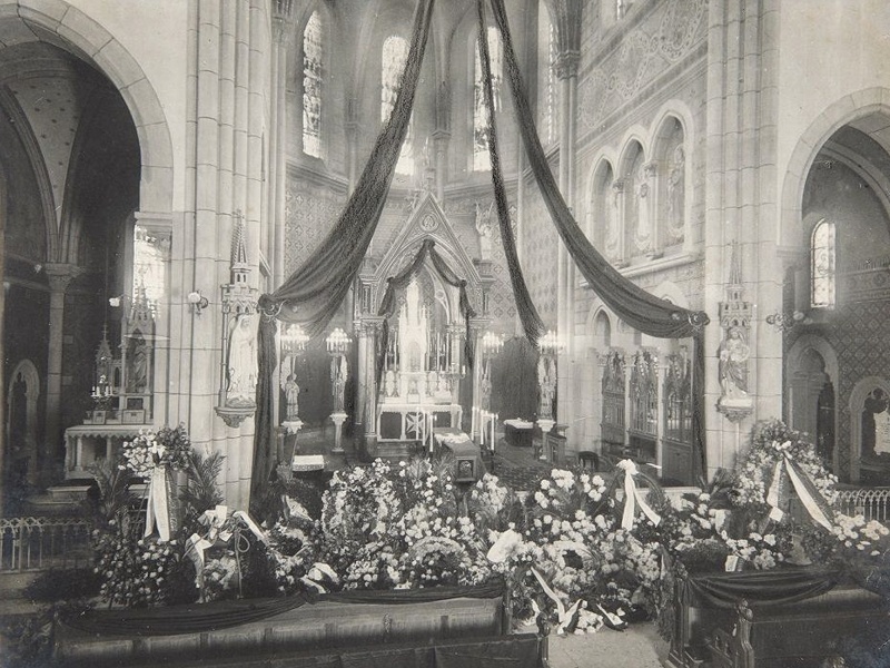 Vevey. Pogrzeb Sienkiewicza