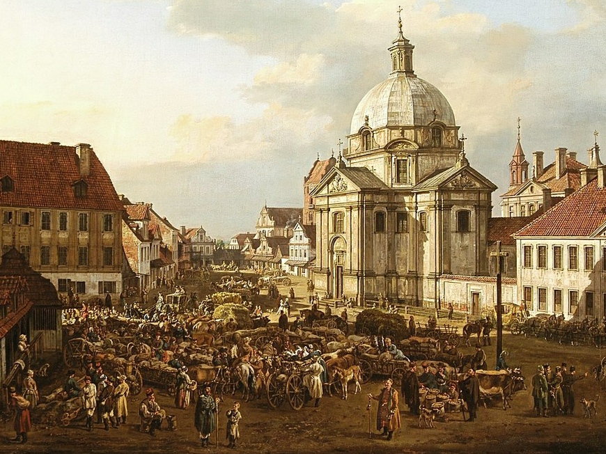 Bernardo Belloto. Rynek Nowego Miasta