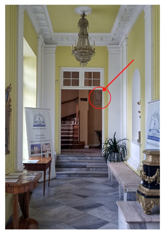 Pałac w Jabłonnie westybul