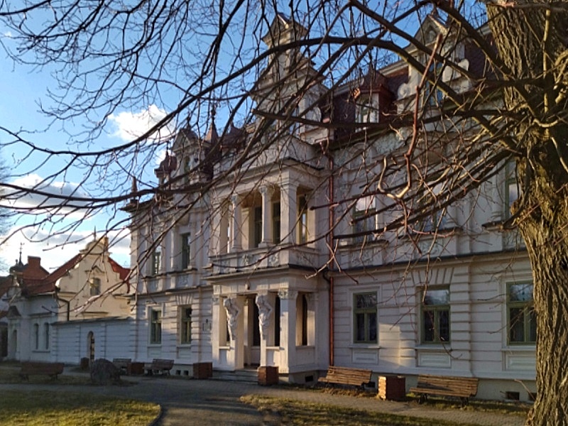 Supraśl pałac Buchholtzów fronton