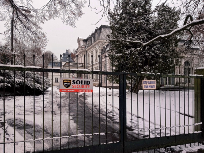 Zaborów Teren prywatny wstęp wzbroniony