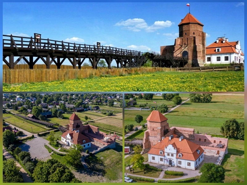 Liw zamek po remoncie i częściowej rekonstrukcji.