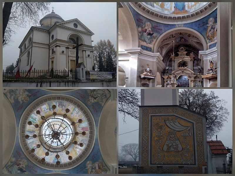 Mokobody wnętrze kościoła świętej Jadwigi