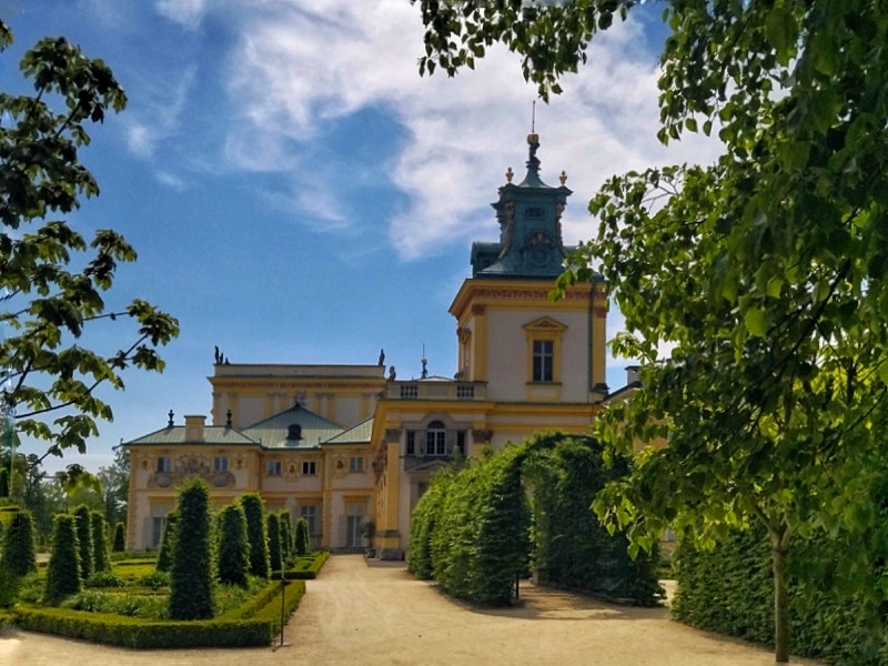 Wilanów ogród barokowy