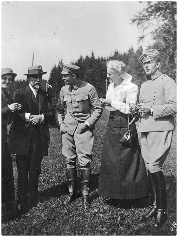 Dłuski i Piłsudski w Zakopanem