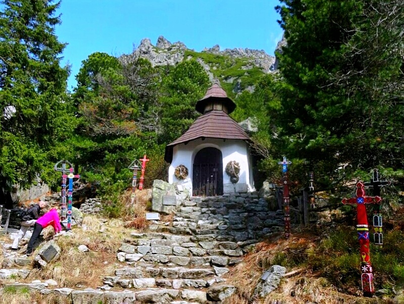 Słowacja Tatry Cmentarz Symboliczny pod Osterwą