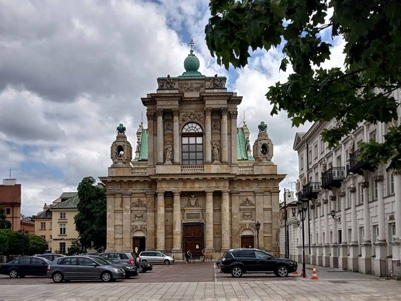 Warszawa Krakowskie Przedmieście kościół karmelitów