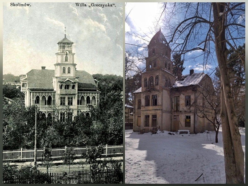 Skolimów willa Greczynka