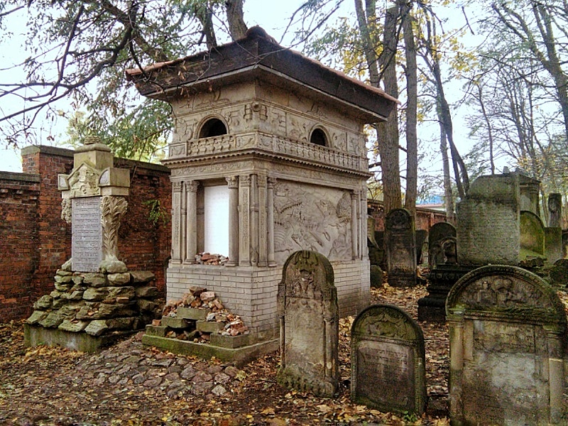 Cmentarz Żydowski ohel Bera Sonenberga
