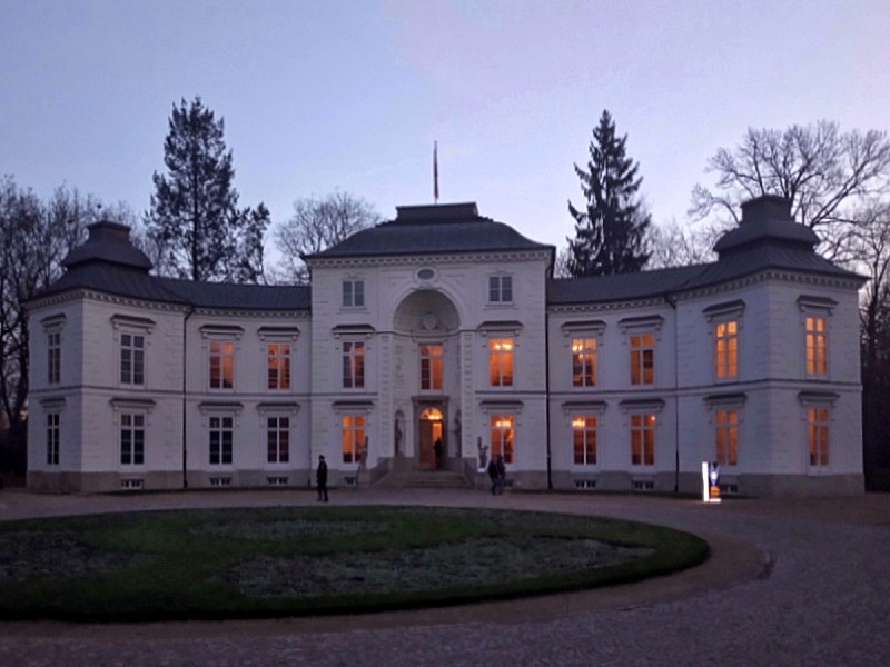 Łazienki pałac Myślewicki